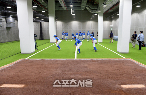 [SS포토] 고척 스카이돔, 불펜이 지하층에 있다고?