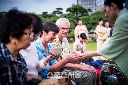 잉글리쉬 노다테(하마리큐 온시정원)