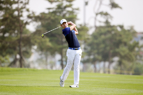 노승열2번홀 세컨 샷