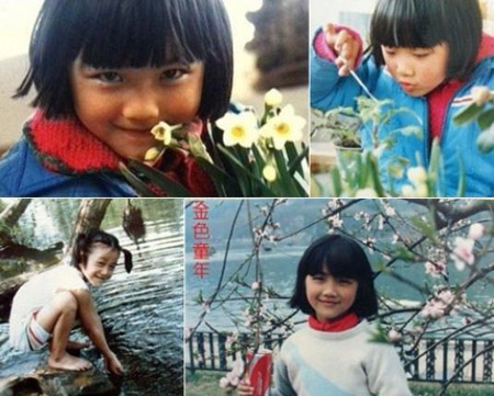 탕웨이, 어린 시절부터 청순했던 미모 보니…역시 '대륙의 자연 미인'