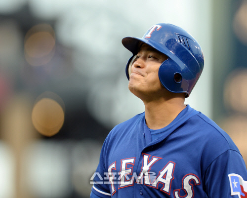 [SS포토] 추신수 \'다음 타석은 제대로...\'