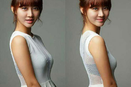 진짜사나이 한그루, 시스루 사이로 드러난 속옷 '헉'