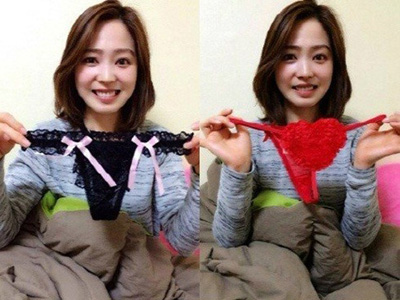 차유람, 형형색색 속옷 들고 민망 표정 "티팬티 입고…"