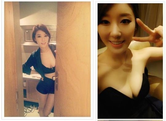 [스타P컷] 나비, 속옷인지 의상인지 구분 안되는 '아찔한 패션'