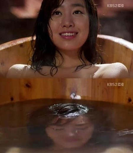 '인천상륙작전' 진세연, 상반신 노출한 목욕신 재조명 '야릇'