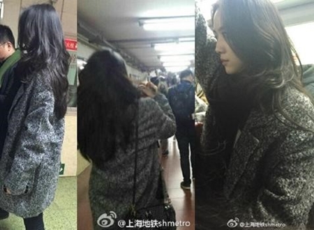 '탕웨이 자녀계획' 그가 지하철에 나타났다? '목격담 솔솔' 