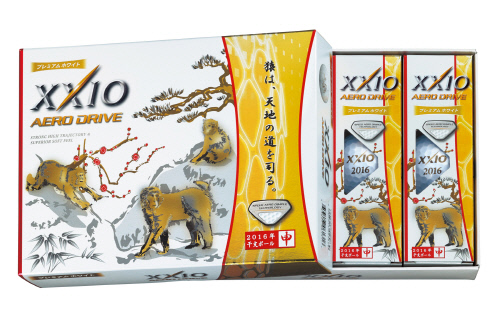 젝시오 에어로 드라이브 2016 간지볼_패키지