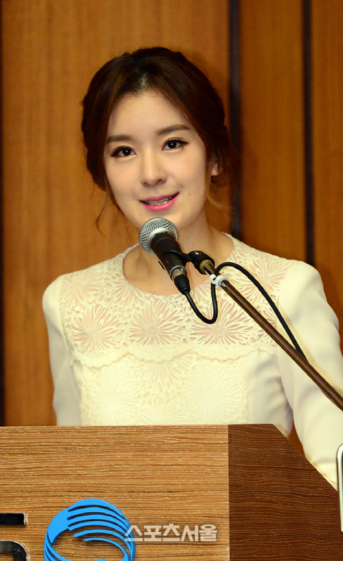 [SS포토] 이슬기 아나운서, 단아한 외모로