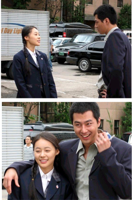 허이재, 조인성과 호흡을?…어깨에 손 올리고 '다정'