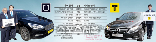 우버블랙vs카카오블랙