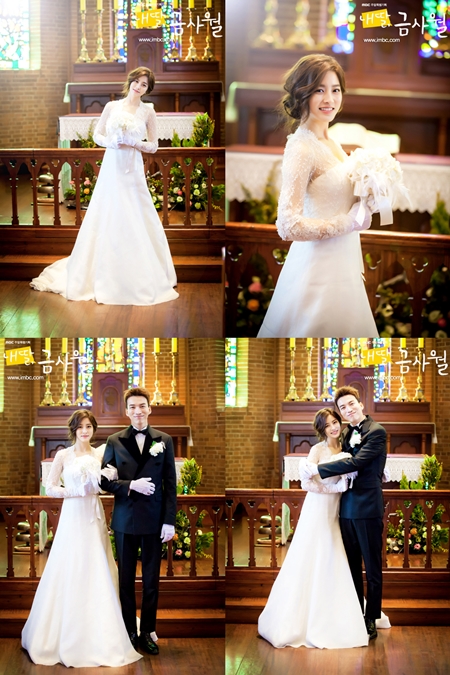 '내딸금사월' 박세영, 순백의 웨딩드레스 입고 여신 포스 '가장 예쁜 악녀'