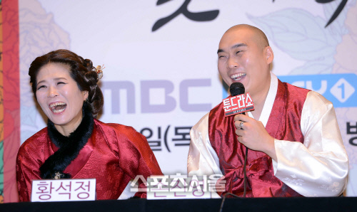 [SS포토]툰드라쇼2 황석정-손진영, "웃음의 메신저랍니다~"