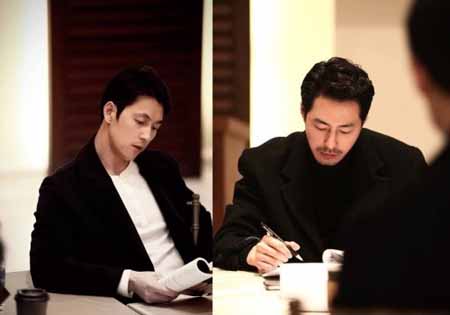 '더킹' 정우성-조인성, 비주얼 배우 투톱의 만남 '리딩도 영화처럼'