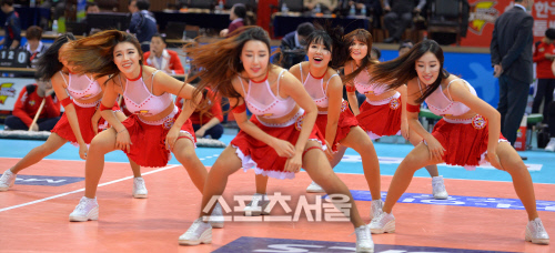 경기 잊게 만드는 안무의 한전 치어리더[SS포토]