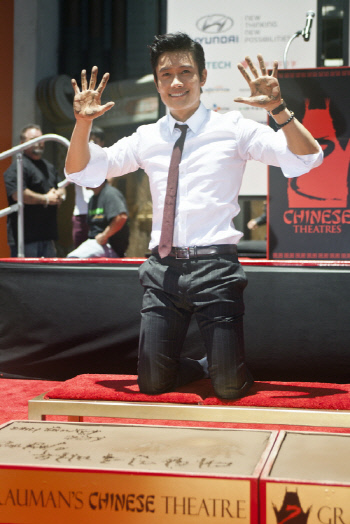 이병헌 핸드프린팅 BH제공