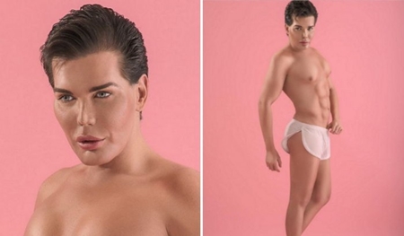 [B급통신] 바비인형 되고 싶어 5억 들여 전신 성형한 남자 '충격'