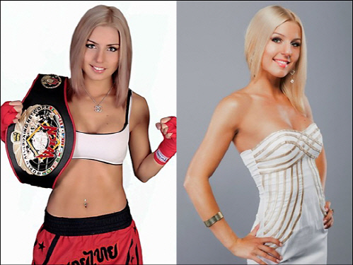 벨라루스 무에타이 챔피언 에카테리나 반다리에바