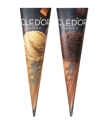 [빙그레]끌레도르 콘 신제품 2종