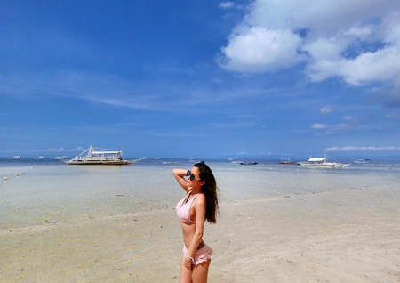 "마지막 날 가기 싫어"…필리핀, 보홀섬 매력에 푹 빠진 조현영