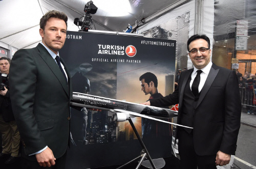 Ben Affleck-Turkish Airlines chairman Ilker Aycı
