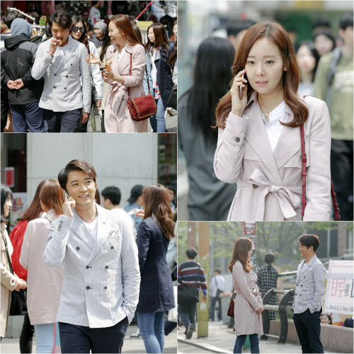 안재욱 소유진 데이트 현장