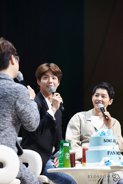 송중기 국내 팬미팅 우리 다시 만난 날 2016.04.18 (1)