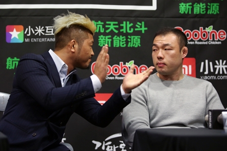 권아솔, 부상 이둘희 맹비난 "이둘희는 사기꾼, 최홍만 원한다"