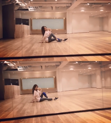 티파니, 새벽에도 안무 연습 '섹시 안무 시선 강탈'