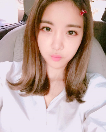 '긴머리 싹뚝' 조현영, 단발머리 변신에도 여전한 미모