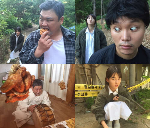 "꿀리지 않아!" SNL 남보라 김민교와 눈알대결, 김준현과 먹성대결