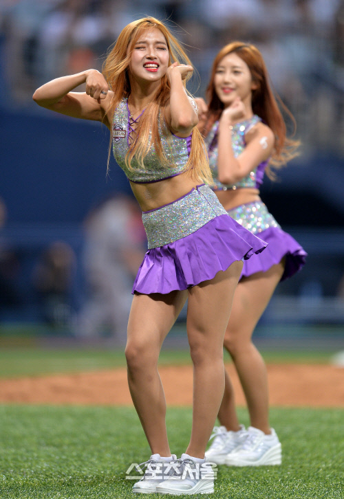 넥센 치어리더 권안나 \'춤추다 무아지경\'[SS포토]