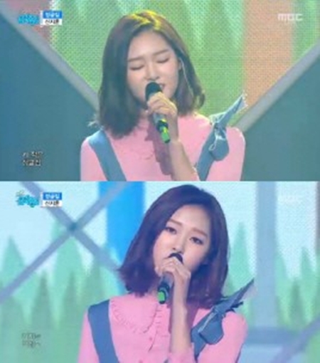 '음악중심' 정글짐 신지훈, 폭풍 성장 '이제는 숙녀'