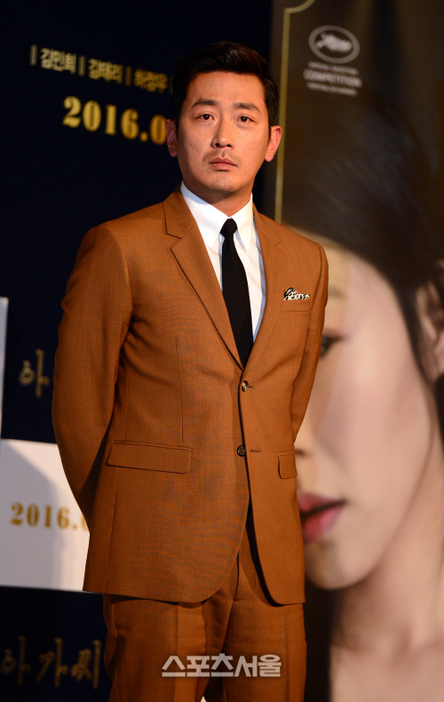 [SS포토] 하정우, 레이저 눈빛