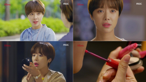 '운빨' 황정음, 상큼주의보! 러블리 '핑크 립' 메이크업의 정석