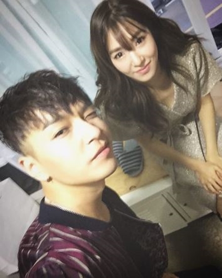 [★SNS] "선남선녀의 만남"…티파니, 쌈디와 특급 케미