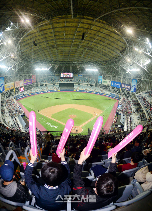 [SS포토] 고척돔 시대 개막! 넥센의 2016 개막전!