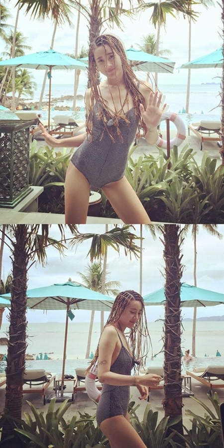 [★SNS] 서인영, 시선강탈 수영복 자태 '입이 떡'