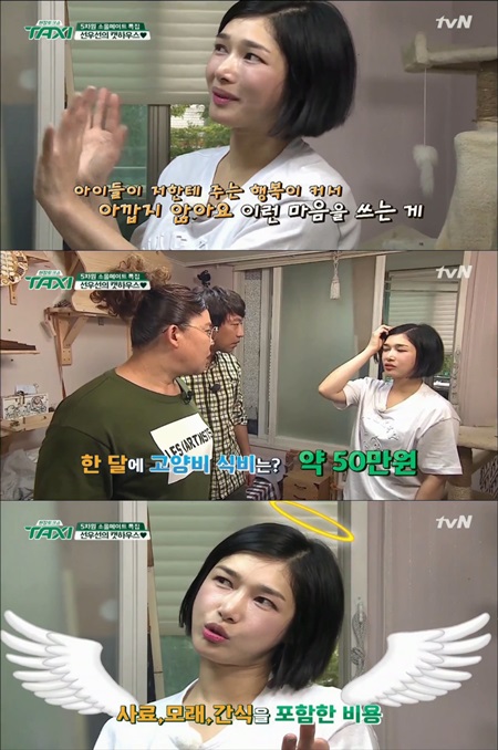 ‘택시’ 선우선 “고양이 한달 식비 50만원, 아깝지 않아”