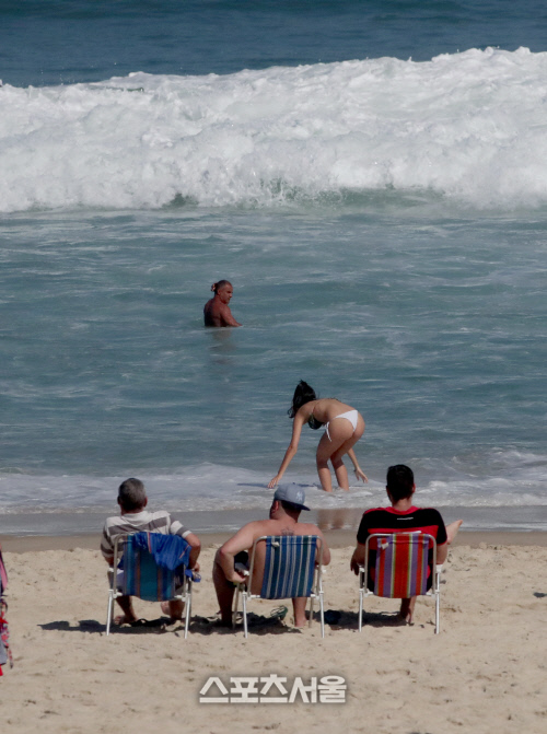 [SS포토]리우 올림픽, \'여름의 코파카바나 해변\'