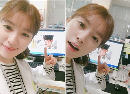 "드디어 돌아온 W 데이" 한효주, 웹툰 이종석과 꿀 케미 인증