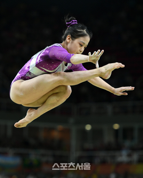 체조 이은주, 안정적인 평균대 점프[SS포토]
