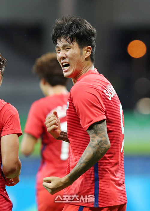 [SS포토]3-2로 만드는 석현준의 골, \'내가 승부사야~\'