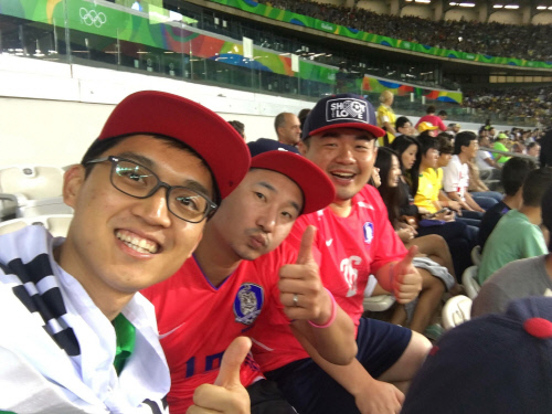 [2016리우]후배 응원 마친 이천수 "경기 지배한 것으로도 대단"