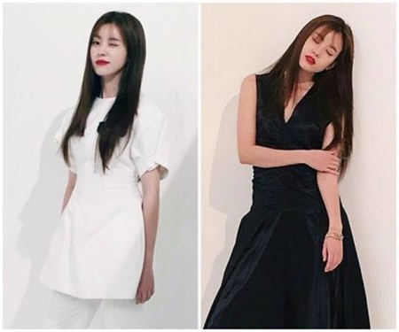 "청순 여신의 윙크"…한효주, 남심 강탈 비주얼