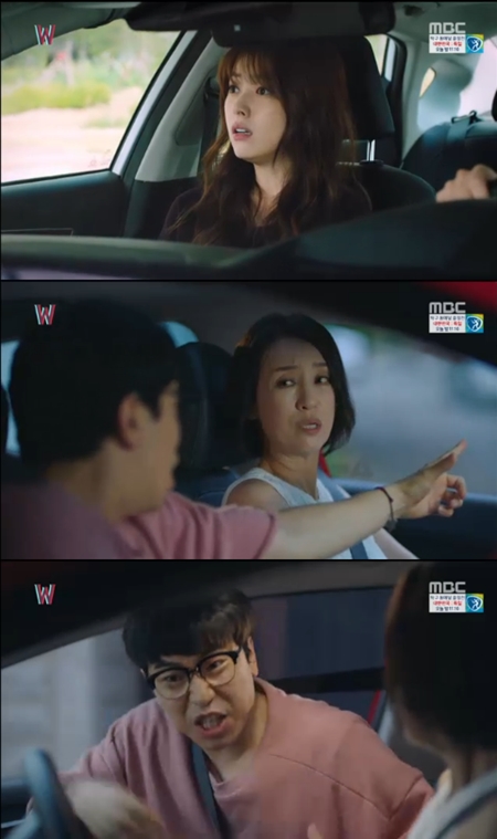 'W' 한효주, 진범이 쏜 총알 간신히 피했다  