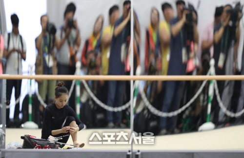 손연재를 향한 취재진[SS포토]