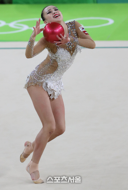 표정이 살아있는 손연재[SS포토]