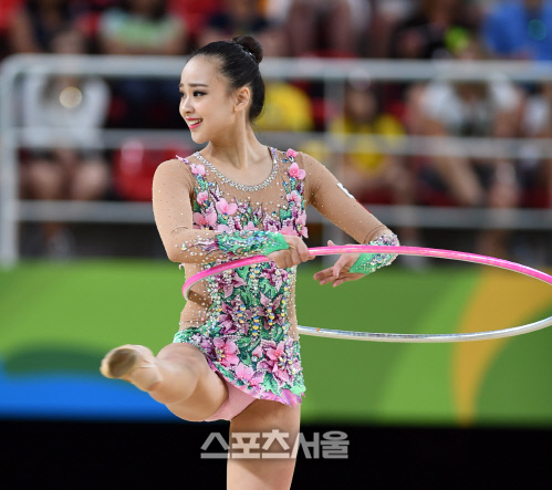 손연재, 실수를 잊은 표정연기[SS포토]