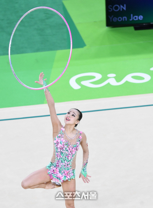 손연재 후프, 두번 실수는 없다[SS포토]