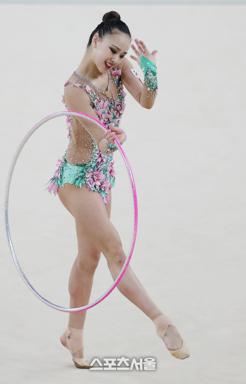 애절한 표정의 손연재[SS포토]